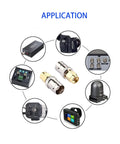 Application diagram of 2 Pack SMA Male To BNC Female RF Coaxial Adapters For Antennas And Wireless LAN Devices 50 Ohm Impedance Copper Connectors