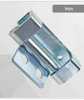 No Nonsense Heavy Duty Steel T Hinge For Toolboxes And Control Doors Solid Iron Build Industrial Grade Hardware Accessory close-up view