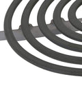 Close-up of 8-inch WB30T10074 burner from 4 Piece Electric Range Surface Burner Kit For GE Hotpoint Ranges To Level Up Your Stove