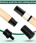 Pro Grade Joint Protector Set For Pool Cues That Shields Shaft And Joint Threads Prevents Joint Pin And Collar Chips Fits 3/8 By 10