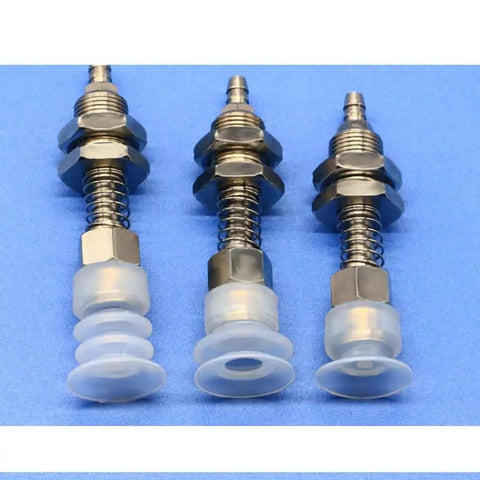 Industrial Grade Pneumatic Vacuum Suction Arm With Powerful Tip And Metal Tracheal Adapter, 2 Layer 30mm Suction Cup