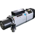 Hardcore 12KW ATC Spindle Motor 24000RPM 380V ISO30 HSKF63 air cooled CNC spindle with tool holder for precision cutting.