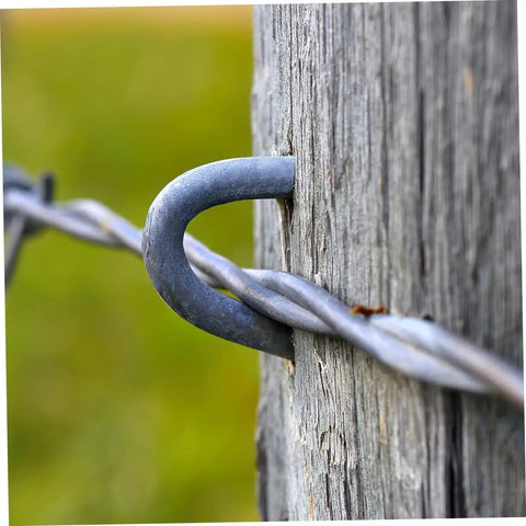 1 Bag U Shaped Fence Staples Durable Fasteners For Chicken Wire And Hardware Cloth With Quick And Easy Install No Fuss For Fencing Projects