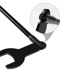 Close-up of a tool from the Eight Piece Pneumatic Fan Clutch Wrench Set With 43300 Removal Tool Kit for Ford GM Chrysler Jeep Auto Repair