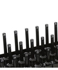 Close-up of Three Post Metric Socket Tray Set For The Toolbox A Real Workhorse with numbered posts for sockets.