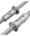 Run Slick 1605 C5 Ball Screw With Double Preloaded Nuts Killing All Slop For Tight Linear Control On Machine Tools And CNC Routers, 900mm long.
