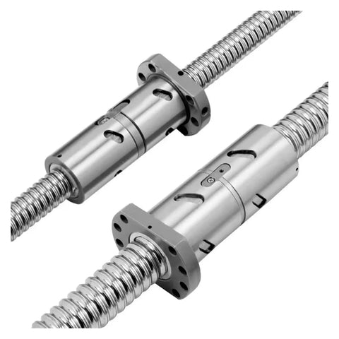 Run Slick 1605 C5 Ball Screw With Double Preloaded Nuts Killing All Slop For Tight Linear Control On Machine Tools And CNC Routers, 900mm long.