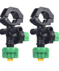 2 Pack Fan Shaped Misting Nozzles For Farm Irrigation With Wide Coverage And Adjustable Flow Ideal For Greenhouses Orchards