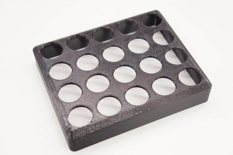 Durable 3D Printed Composite Storage Organizer Rack Tray For ER20 Collet CNC Milling Chuck Lathe Tools Multicolor Finish