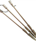 Heavy Duty 420 Stainless Steel Slingshot Broadheads Set Of 6 For Bow Fishing 16 Cm Long 24 G Each Pro Grade Silver Finish Arrowheads