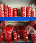 Shelves with Flexible Coupling Element Kit For Gr24 Systems, elastomer urethane elements, 20 pieces, oil resistant bags