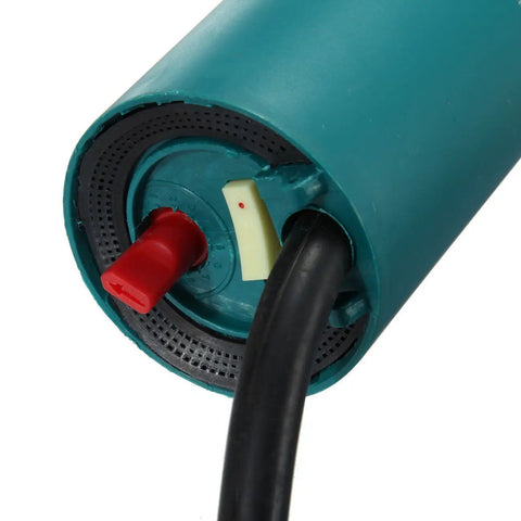 Close-up of the 1080W Split Hot Air Plastic Welder Kit power cable connector showing red and white switches for easy plastic repairs.
