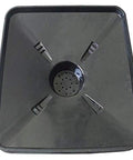 Heavy Duty Transmission Drain Funnel With Flexible Catch Basin That Extends The Drain Area For Spill Free Oil Changes, top view