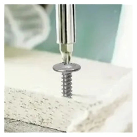 Stainless Steel Self Drilling Screws Kit For Metal And Wood With Phillips Truss Head 13mm 60 Pieces Assortment Direct Drill Point
