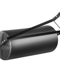 Tow Behind Lawn Roller 400 Lb Sand Or Water Filled Yard Roller with LLDPE Drum and Steel Frame, side view