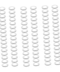 Eyeglass Frame Gaskets And Metal Flat Washers Must Have Kit With 200 Pcs Replacement Screws For Rimless Glasses Quick Repair