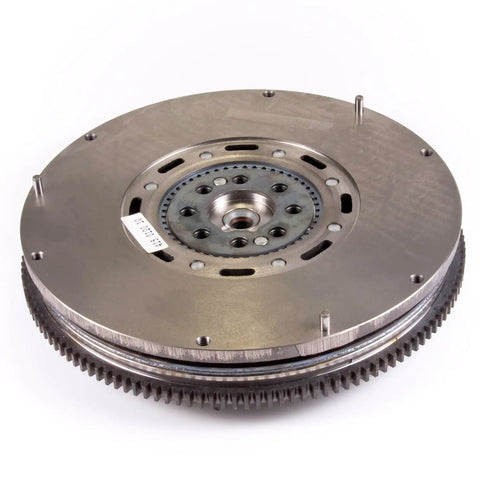 Built Tough Dual Mass Clutch Flywheel Fits 2000 To 2008 Porsche Boxster And Cayman 3.2L V6 Manual Transmission side view showing detailed construction.