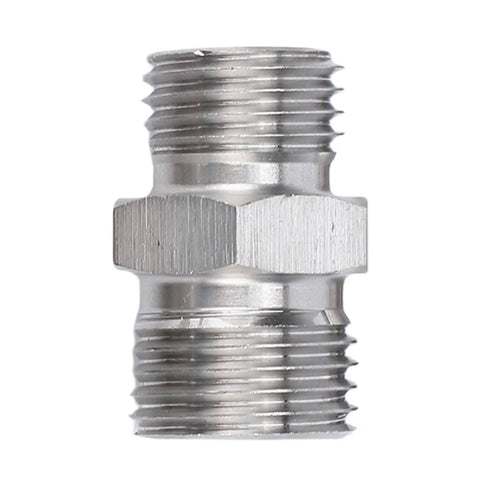 Hydraulic Fitting Adapter M14 To M16 Thread Connector For Mini Excavator Ensures Seamless Secure Connection Hydraulic Repair Work, carbon steel