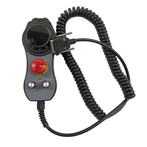 Handheld Pulse Generator For CNC Motion Control And Six Axis Machining, Pro Grade Manual Pulse Generator Handwheel with cable