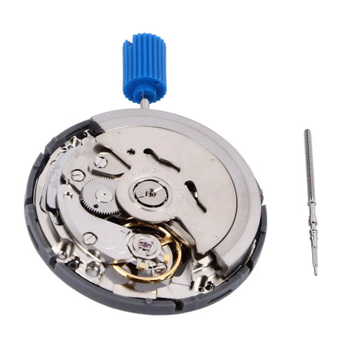 NH39A Automatic Mechanical Watch Movement Drop In Replacement For Repair And Custom Builds with stem included