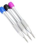 Color Coded Pro Grade Watch Repair Tool Kit With Stainless Steel Triangular Screwdrivers for oscillating weight rotors and 3235 movement