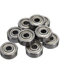 10 Pcs 623ZZ Deep Groove Ball Bearings Kit Double Shielded Carbon Steel Miniature 3x10x4mm For Precision Projects And Hobby Upgrades Smooth Quiet Spin And Durable Performance, pack of 10 bearings