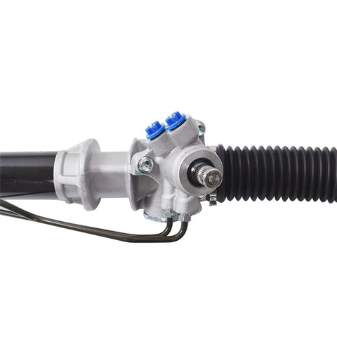 Close-up of Power Steering Rack And Pinion Replacement For Infiniti QX4 1997 2003 And Nissan Pathfinder 1996 2004 With Precision Sealing