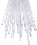 Clear PVC Welding Rods Set Of 25 For Aquarium Repair And PVC Projects Pro UPVC CPVC Welder Sticks With Transparent Joints For Invisible Seams And Clean Strong PVC Repairs, 5mm rods