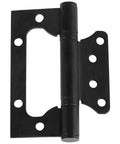 14 Pack Non Mortise Door Hinges Stainless Steel 4 By 3 Inches Black Finish Silent Movement Brushed Surface Includes Complete Mounting Screws Heavy Duty Hinge Set For Doors Rust Resistant Easy Installation