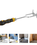 7 In 1 Faucet Wrench Multi Tool Set With Interchangeable Heads, featuring carbon steel and anti slip teeth for plumbing repair
