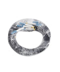 Top Notch Quad Lc Upc To Lc Upc Single Mode Fiber Patch Cord 80 Meter Indoor Extension Cable wrapped in plastic.