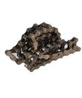 Heavy Duty Roller Chain For Single Speed Electric Side Drive Bike Transmission, 410 metal chain view with connectors.