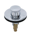 Lift And Turn Tub And Bath Drain Stopper In Chrome Finish Easy Replacement Converts Trip Lever Drains No Fuss Install