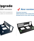 Comparison of old and new Open Chassis Gaming PC Case Test Bench For ATX MATX ITX Motherboards with design improvements.