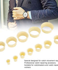 12 Piece Watch Movement Support Set With 12 Assorted Movement Holders For DIY Watch Repair, Durable ABS Crafted Clamps