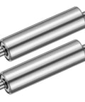 Durable Galvanized Steel Conveyor Rollers, 8 Inch X 2 Inch Diameter, Heavy Duty Replacement Parts for Industrial warehouse material handling systems.