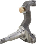 Deluxe Front Spindle and Disc Brake Kit For 1964-1974 GM A F X Cars with 11 Inch Disc Brakes, showing cast iron front spindle.