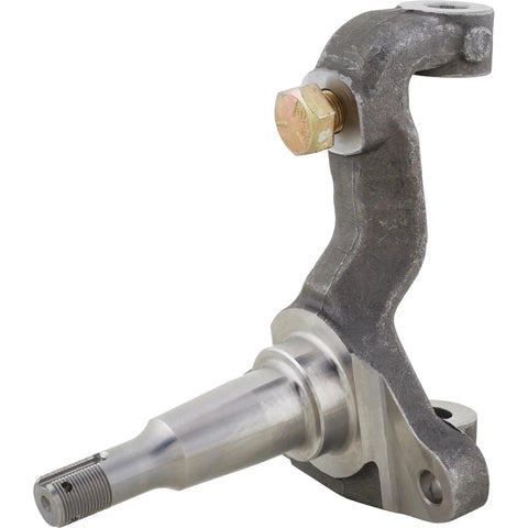 Deluxe Front Spindle and Disc Brake Kit For 1964-1974 GM A F X Cars with 11 Inch Disc Brakes, showing cast iron front spindle.