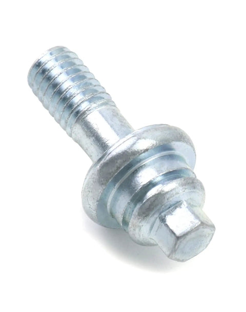 Heavy Duty Side Post Battery Terminal Bolts 3/8 Inch Thread single galvanized steel bolt for auto connector installation.