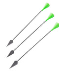 Precision darts for Slock Master Blow Gun 5 Foot Long 625 Big Bore Caliber with green tips