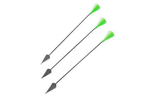 Precision darts for Slock Master Blow Gun 5 Foot Long 625 Big Bore Caliber with green tips
