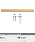 Super Sleek Contemporary Cabinet Drawer Pull With Champagne Bronze Finish And Killer Modern Hardware Design For Your Top Notch Kitchen Upgrade Featuring Effortless Glide Mechanism And 5 1/16 Inch Center To Center Mounting Spacing with included screws.