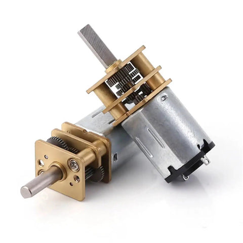 Hella Smooth Running 3V 6V 12V Micro Metal Gear Motor With Speed Reducer And High Torque Compact Design for robotics.