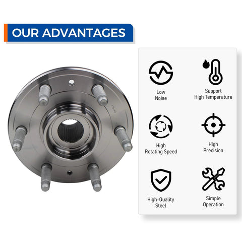Wheel Hub Bearing Assembly 515160 Direct Fit For Cadillac Escalade ESV 2015 2020 XTS 2017 2019 Chevy advantages