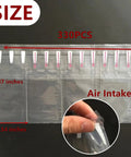 330 Pack Inflatable Air Pillows For Shipping Mailing Moving showing size details 7.87x3.54 inches with air intake.