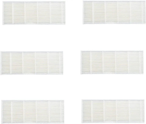 Replacement Filters And Side Brushes For K2 K3 K3A K4 K5 And M210 Series Robotic Vacuum Cleaners With 6 HEPA Filters