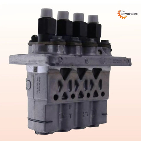 Premium Fuel Injection Pump For Caterpillar Cat Engines 3024 24C C2 2 C1 1 Heavy Duty Diesel Replacement 1919337 3066346 showing dual connections and sturdy design.