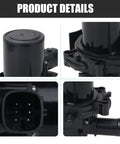 Premium Grade Three Way Heater Control Valve For 2013-2024 Ram 1500 3.6L 5.7L detailed view of electrical connector and housing.