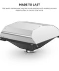 Wood Fired Pizza Oven Attachment For Pellet Grills Turns Your Grill Into A Pizza Night Upgrade With A 13 Inch Square Stone Heat Ring