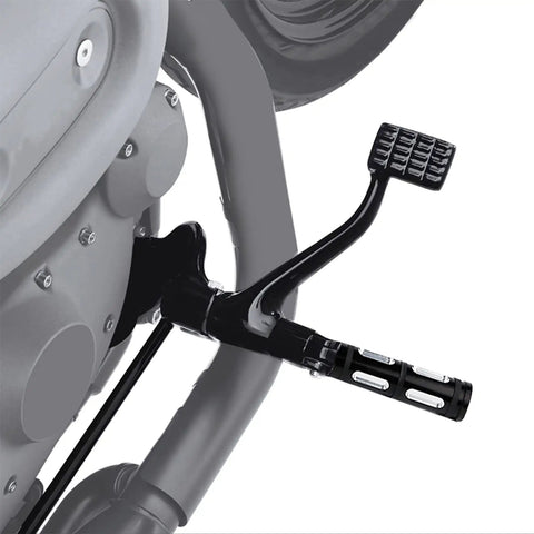 Ride Ready Forward Control Foot Pegs And Lever Linkage Kit For Harley Sportster XL Models 2014 2022 black foot peg and brake lever